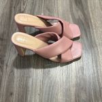 A New Day Women's Pink Chic Pink Block Heel Sandals. Photo 2