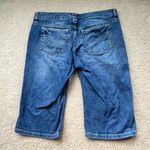 White House | Black Market Women's Noir Bermuda Denim Shorts - Size 4 - VGUC Photo 1