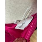 David's Bridal David’s bridal size 1/2 fusia dress y2k long train prom or homecoming Photo 6