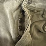 We The Free Distressed Sage Straight Leg Jeans 24 Button Fly Raw Hem Photo 2