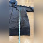 Lululemon Ready to Roll zip up Hoodie Heathered Black size 6 Photo 7