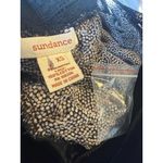 Sundance xs black velvet burnout silk boho cottagecore whimsigoth flowy top Photo 3