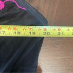 Cacique  Black Camisole with Pink and Yellow Floral Embroidery size 22/24 Photo 5