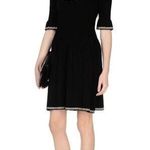 Marc Jacobs Pleated Sweater Dress Black No Size Small S Photo 1