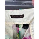 The Limited  "Drew Fit" green/fuchsia floral print shorts size 12 Photo 3