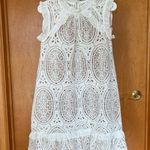 Monique Lhuillier BHLDN  White Lace‎ Mini Dress 2 NWT Photo 0