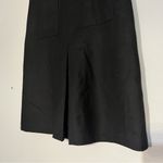 Pendleton  Virgin Wool Pencil Skirt Dark Grey Gray Skirt Front Pockets Pleated 6 Photo 2