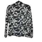 Grey's Anatomy iMPACT Asymmetric Zip Camo Print Scrub Jacket Medium Photo 4