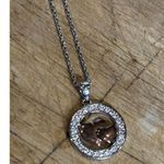 Fine Silver Plated Heart Pendant Necklace With Two Photo 7