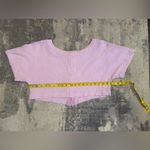 Buddy Love Lavender Women's Cropped Top Pink Size L Photo 4