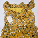 Tularosa Lily Dress in Yellow Dolly Floral Small Photo 10