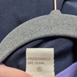 Doncaster  Navy Silk Hooded Jacket Photo 7