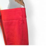 Lands' End  Red Ankle Pants Photo 3