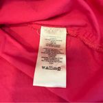 Maeve  by Anthropologie Bennet Button Down Shirt Bright Pink Oversized M Photo 8