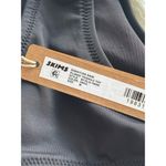 SKIMS Swim Plunge Bikini Top Onyx Size Medium Photo 8