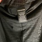 PINK - Victoria's Secret Pink! Active shiny metallic Snakeskin fitted leggings 2X Photo 4