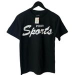 NWT CLSC Active Ride Shop Poor Sports Graphic Tee Short Sleeve Cotton Black S Photo 1