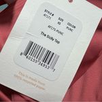 ANDIE NWT  Swim The Sicily Top Bikini Top Flat Punch Pink Size XS NEW Photo 13