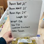 Anthropologie  tp Morgyn Floral Tunic Dress Yellow Ivory Size Large Photo 11