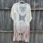 Mystree  Ombré Boho Lace Kimono S/M Photo 2