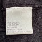 Carlisle New York Keyhole Knit Knee Length Dress Women XS Black LBD Classic NWOT Photo 11