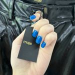 Maje NEW  Paveli vinyl pants Photo 4