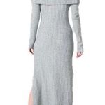 Worthington Size XXL Ribbed Grey Ribbed Long Sleeve Sweater Dress New With Tags Gray Photo 1