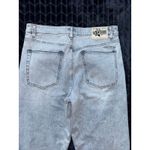 Volcom Women's Hockey Dad Jeans Light Wash Cropped Wide Leg Denim Size 32 Photo 6