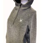 Spyder Women's Gray Half zipper Long Sleeve Pullover Sweater Size SP SKU 4607 Photo 1