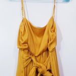 Modern Citizen Yellow Mila Layered Tank Dress Photo 10