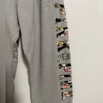 Victoria's Secret  Pink Floral Bling Campus Boyfriend Gray Sweatpants Size M Photo 1