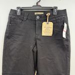 Democracy "Ab"solution Patriot Straight Leg Jeans in black wash women's 10 NWT Photo 1