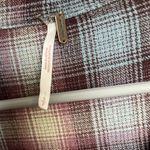 Free People , before I let go Romper Plaid Shirt, Oversized Size Small Photo 2