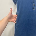 J. McLaughlin Womens Denim Dress XS Shirt Short Sleeve Collar Chambray NEW Cotton Photo 6
