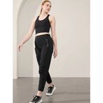 Athleta NEW  Black Trekkie North High Rise Jogger Size 2 Tall‎ Photo 2