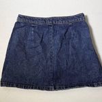 ZARA  Trafaluc Dark Wash Denim Mini Skirt Photo 5