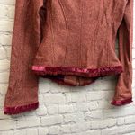 Diane Von Furstenberg  Marika Wool Tweed Jacket Zip Up Size 6 Vintage Photo 5