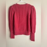 Women's Pink Lauren Ralph Lauren Marmie Sweater Balloon Sleeves 100% Cotton S Photo 8