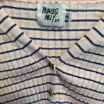 Princess Polly  Striped Cropped Sweater Top Cardigan Photo 7