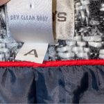 Chico's Chico’s Black & White Plaid Tweed Button Down Coat Photo 5