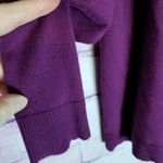 Torrid  LACE INSET SWEATER DARK PURPLE BLACK 2 Photo 5