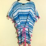 Lane Bryant  striped bright top beach cover up Photo 1