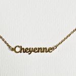 Marina De Buchi “Cheyenne” Lumiela Personalized Name Necklace Photo 1