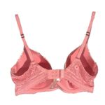 Lucky Brand Sz. 34C Light Lift Demi Bra Floral Pink Lightly Padded Photo 7