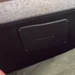 All Saints Women’s Leather Envelope Shoulder Bag Black elegant Purse Photo 7