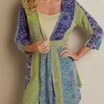 Soft Surroundings  Carnival Batik Topper Photo 1