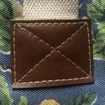 Vintage Carpetbags of America Blue Floral Tote Photo 2