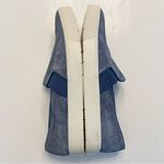 Vince  Blair Suede Slip On Sneaker Flat Shoes Indigo Blue Leather 8.5 Low Top Photo 6