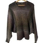 Kerisma Boutique Brown Knit Batwing Crewneck Pullover Sweater M Photo 0