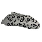 Abercrombie & Fitch Animal Print Tunic Sweater Gray/Black Women Medium Pullover Photo 1